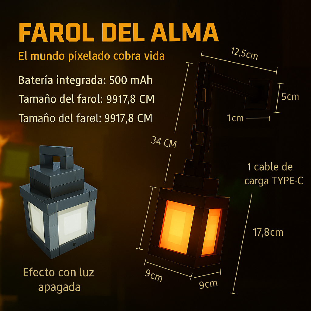 Lámpara Portátil de 11 colores